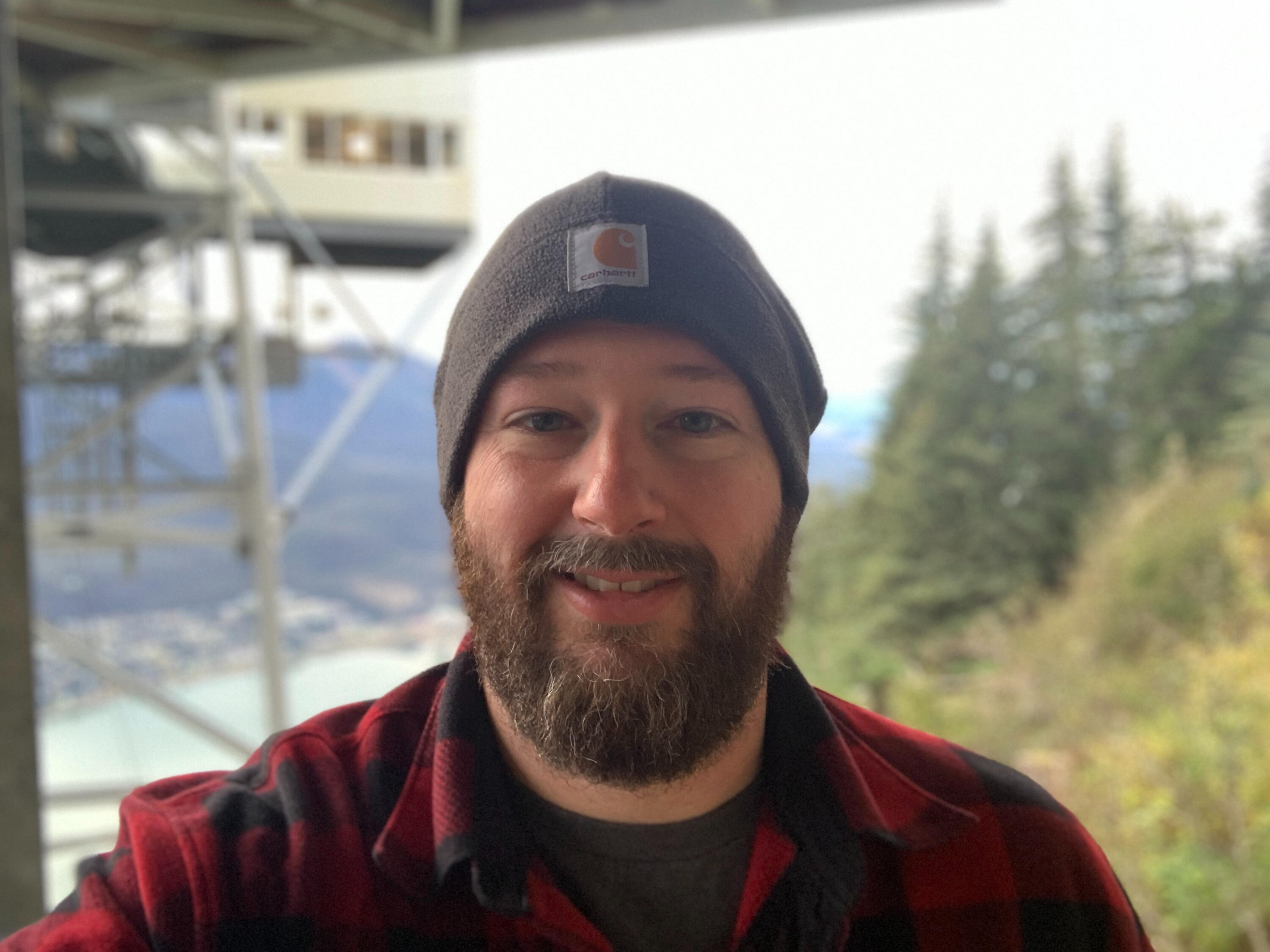 Shayne Martin Shayne Martin with trees in the background, beard and bald, and middle aged with the look of experience.